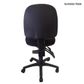 Baron BA5 MB Task Chair No Arms 3L 120kg  Black