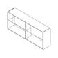 Hutch Wall Mount L1800xH750xD360mm L2