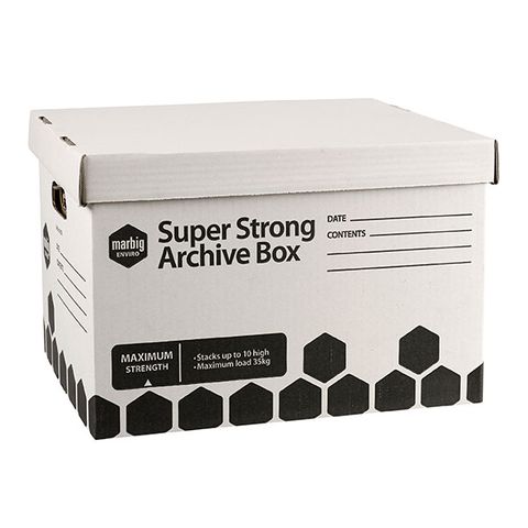 Archive Box Heavy Duty. Pack 12