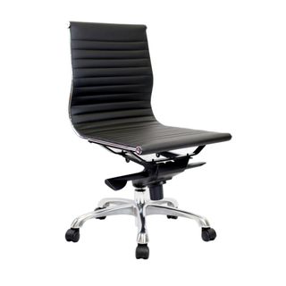Aero MB Executive Chair No Arms 110kg Black PU