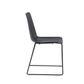 Echo Vis Chair Chrome Sled Base Poly Shell Stack 135kg