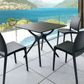 Siesta Air Table 800x800 UV stable, weather proof