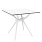 Siesta Air Table 800x800 UV stable, weather proof