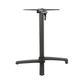 Seattle Cafe Table Base only H720mm Folding  Black