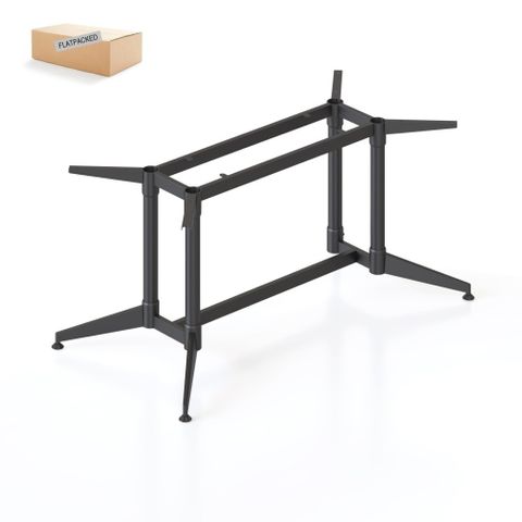 Typhoon Boardroom Frame only L1542mm  x W792mm Blk