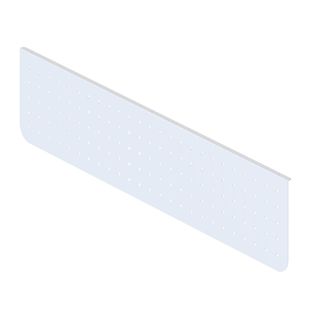 Arch Perforated Modesty Panel W1300xH300xD20mm