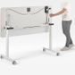 Jojo Electric Folding Table Frame L1200-2000mm White