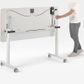 Jojo Electric Folding Table Frame L1200-2000mm White