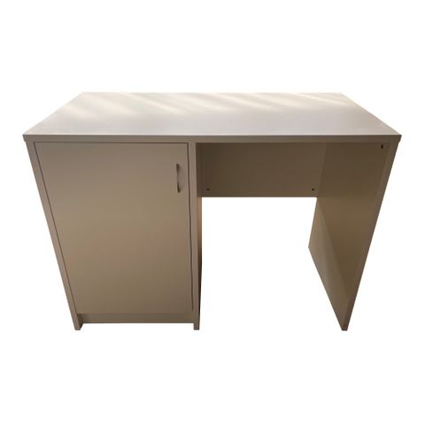 Shopsoiled High Desk with cupboard L1200xD600xH900mm White 200