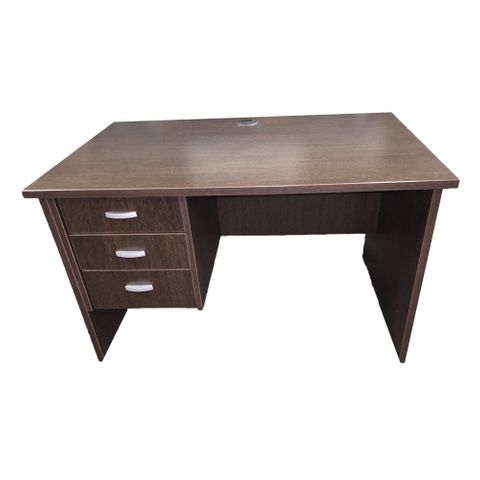 #207949 Secondhand Desk S/P 3S L1200xD750 Wenge