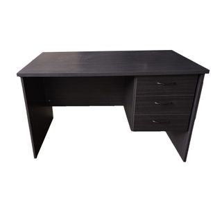 #207949 Secondhand Desk S/P 3S L1200xD750 Dark Woodgrain