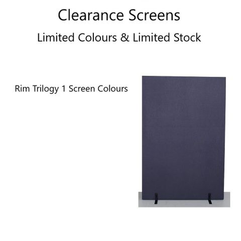 Clearance Partition 50mm H1800xW1200 c/w 2 x plastic feet