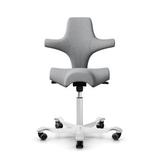 Hag Capisco 8106 Saddle Seat Task Demo Chair F3 Grey/White