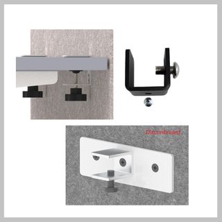 Hush Original Privi Clamp to fit screen 25mm top panel