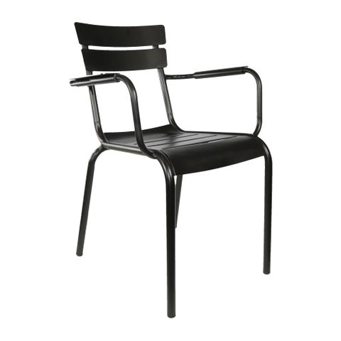 Durafurn Lisbon Arm Chair Aluminium 150kg In/Outdoor