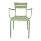 Durafurn Lisbon Arm Chair Aluminium 150kg In/Outdoor