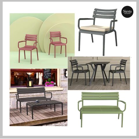 Paris Seating Range - Indoor/Outdoor