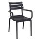 Siesta Paris Arm Chair moulded PP UV resistant 150kg