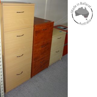 Homefile Cabinet 4Dr Non Lock H1308mm L1