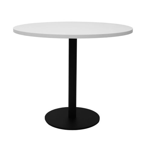 Table Round Top 25mm Level 1 & Estillo Disc Base Centre Pedestal