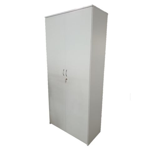 Stationery Cupboard H1800xW900xD450mm 4Adj L1 Lock