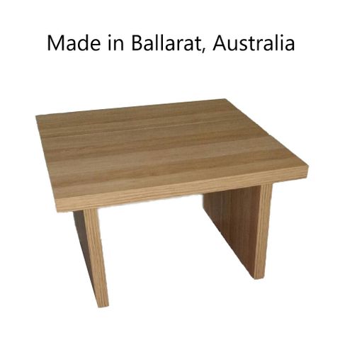 Coffee Table 600x600xH450mm 33mm Ravine Finish