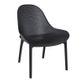 Siesta Sky Lounge chair Black- unassembled