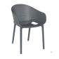 Siesta Sky Pro Stacking Dining Chair Black