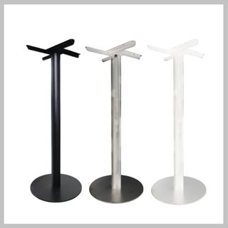 Estillo Dry Bar Table Frame H1025mm suits 600 Dia Blk