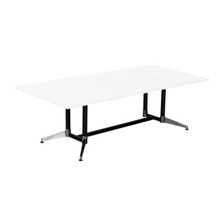 Typhoon Boardroom Table L2400xD1200mm H750mm W/Blk