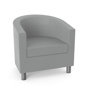 Lacus Tub Chair 150kg Upholstered in F2 Pacifia Vinyl