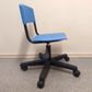 Durapos Junior Swivel Chair  Black Frame - Blue Shell