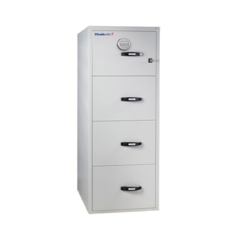 Chubb Fire Safe 31" 4 Drawers 120 mins Fire Protection