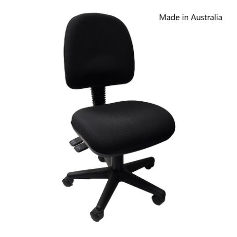 Jacob High Back Chair, No Arms. 2 Lever Fully ergo. Special Fabric: Source - limited colours 110kg