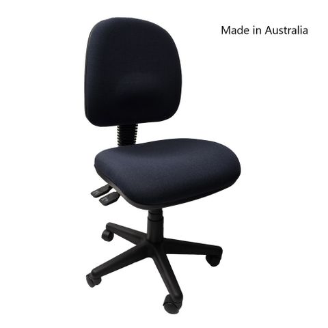 Keenan K5 Back Chair, No Arms. 2 Lever Semi ergo. Special Fabric: Source - limited colours 110kg