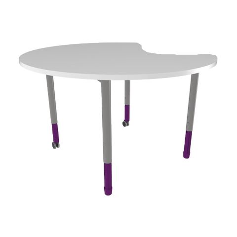 Sebel Orio Bite Twist N Lock Height adj Table 900mm Dia Sundry