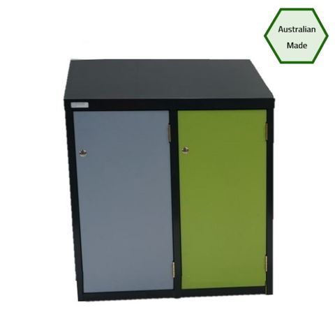 Steel Lockers - Sloping Top - Multi Colour - Australian Made