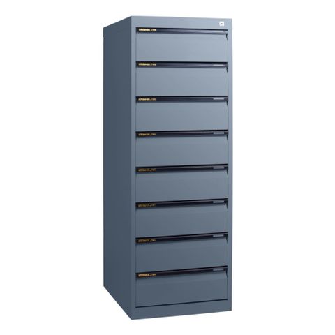 Duplex Card 8 dr Cabinet for Cards 8"x5" H1325xW510mm