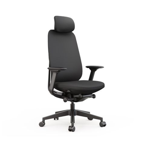 Acama HB Executive Chair Headrest, Arms 110kg Black