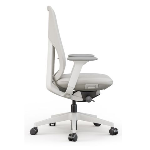 Acama HB Executive Chair Arms 110kg Oatmeal&White Fr