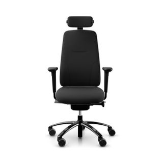 RH New Logic 220 Chair with Arms, Neck-rest P-shell Leather