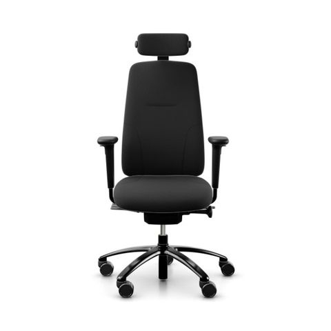 RH New Logic 220 Chair with Arms, Neck-rest P-shell Leather