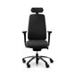 RH New Logic 220 Chair with Arms, Neck-rest P-shell Leather