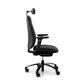 RH New Logic 220 Chair with Arms, Neck-rest P-shell Leather