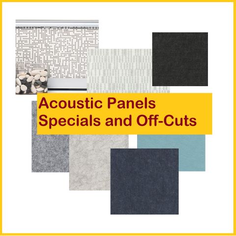 Acoustic Panel Specials - Off-Cuts or discontinued Designs