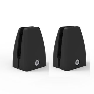 EcoPanel Clamps Desk Mount  Set of 2  Black Ripple