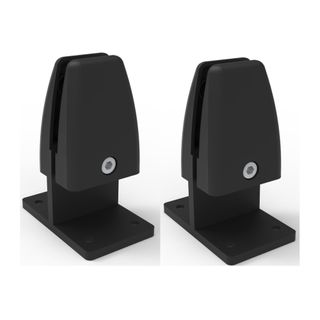 EcoPanel Clamps Back-to-Back Desk Mount  Set of 2  Blk