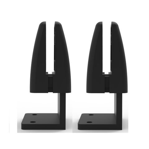 EcoPanel Clamps Side Mount  Set of 2  Black