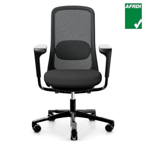 Hag SoFi 7500 Std Arms, Black/Black 150kg
