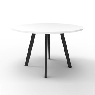 Eternity Meeting Table Round Top 1200dia White